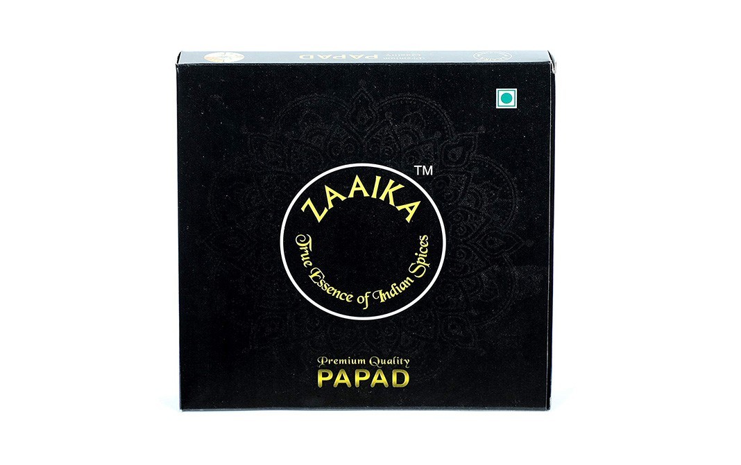 Zaaika Jeera Papad    Box  250 grams